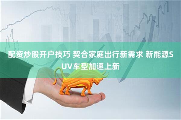 配资炒股开户技巧 契合家庭出行新需求 新能源SUV车型加速上新